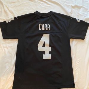 Boys’ Derek Carr Raiders Jersey